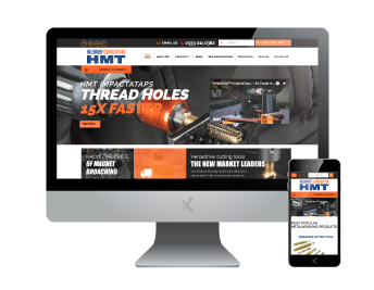 Holemaker Technology website designed and built by ExtraDigital