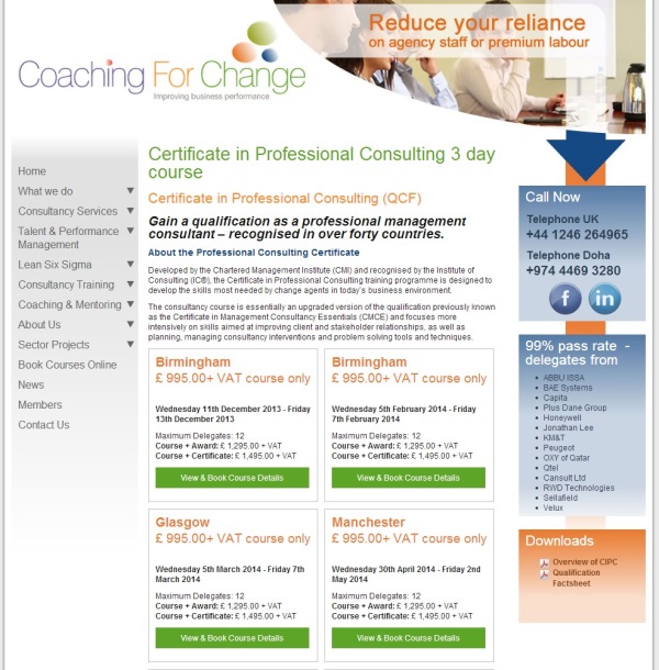 Coaching for Change Course Module