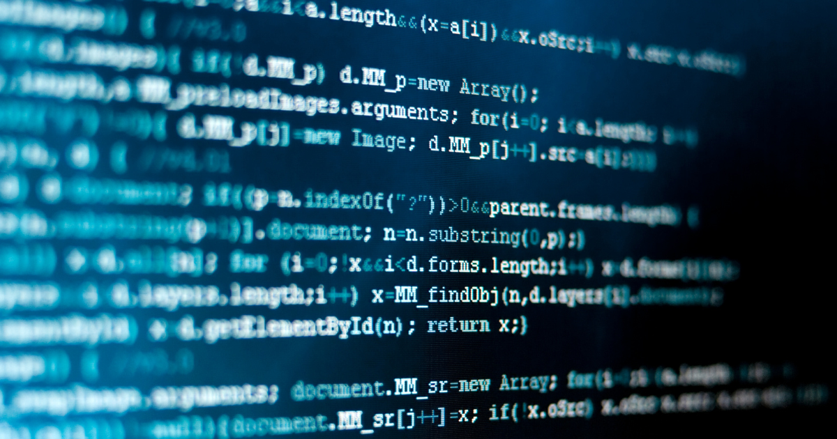 Algorithm on computer screen