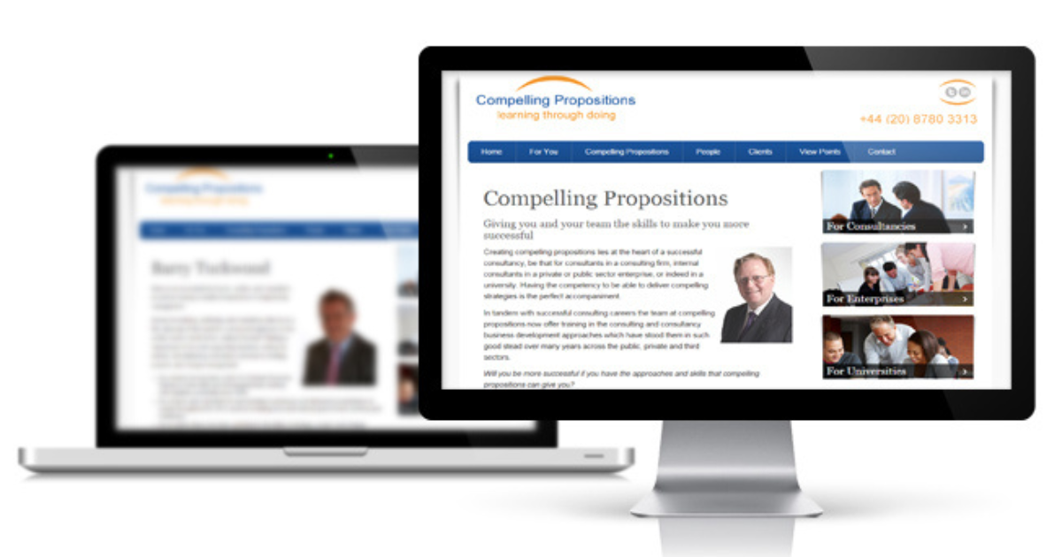 Web Design Case Study – Management Consultants
