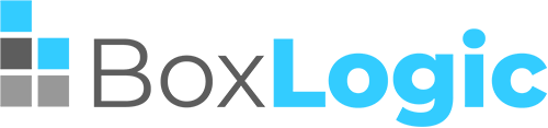 BoxLogic logo developed for the logistics consultancy