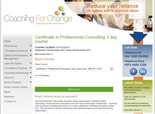 Coaching for Change Course Module