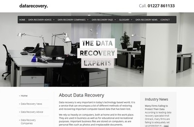 Data Recovery Website 