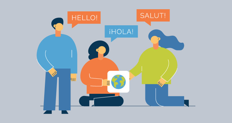 Multilingual marketing by native speakers