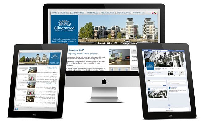 Website Design for Property Acquisition in English & Arabic - Client Case Study
