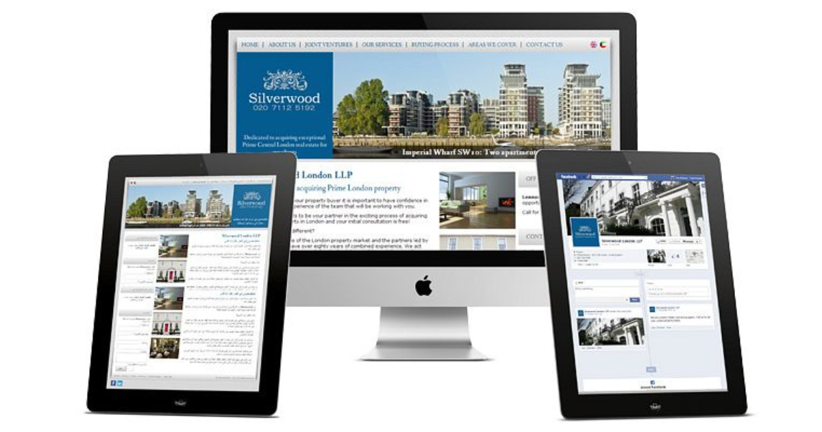 Website Design for Property Acquisition in English & Arabic - Client Case Study
