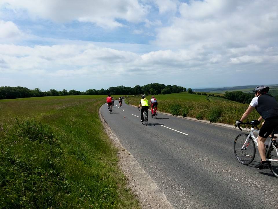 Cycling through the Sussex countryside