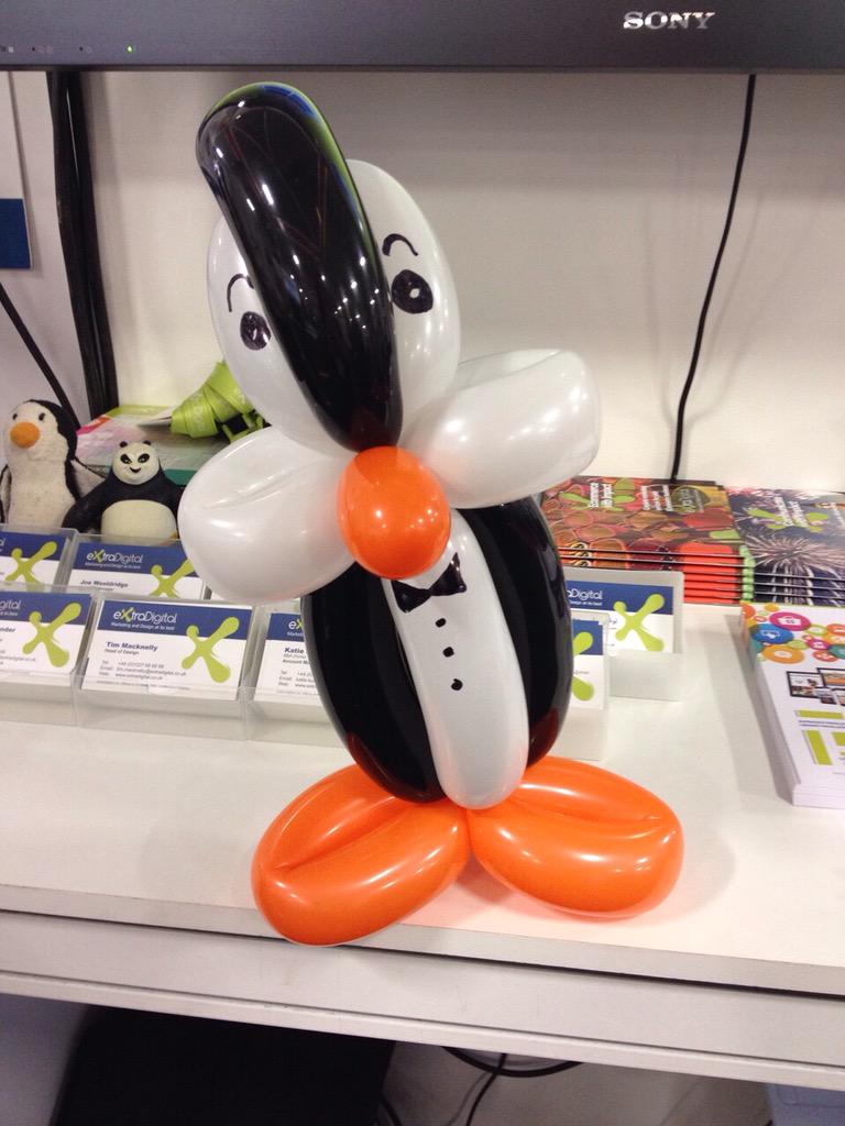 Penguin Balloons for Google Algorithm 