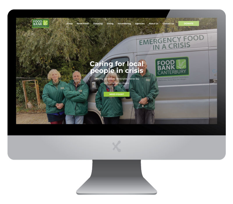 Canterbury Food Bank Website