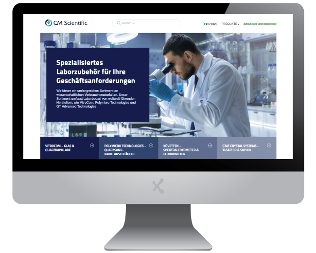 German Website: CM Scientific
