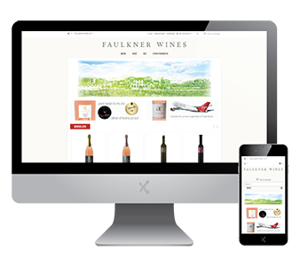 Faulkner Wines Website