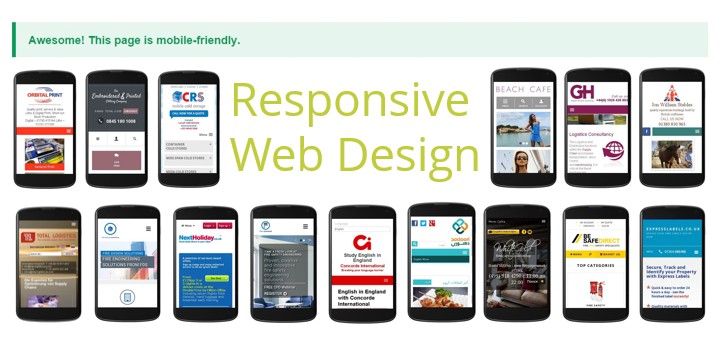 Mobile friendly - responsive web design