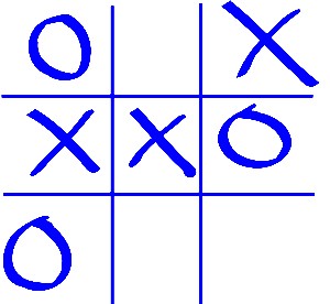noughts and crosses or tic tac toe