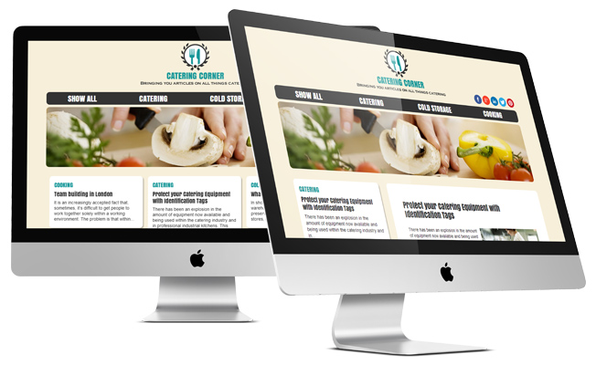 catering website