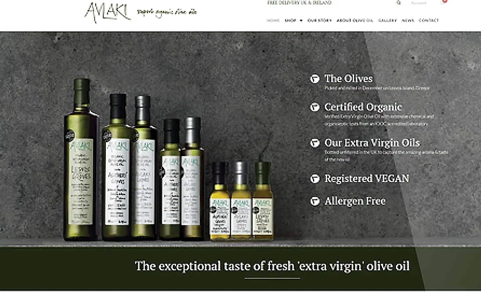 Avlaki website by ExtraDigital