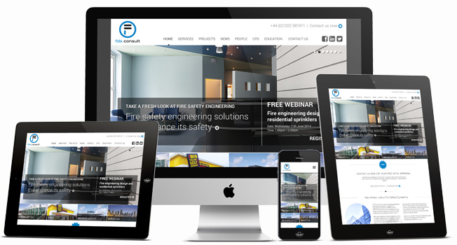 FDS Consult website by ExtraDigital