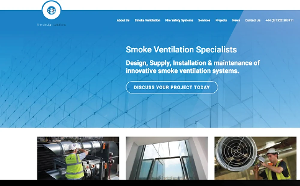 The FDS Group website by ExtraDigital