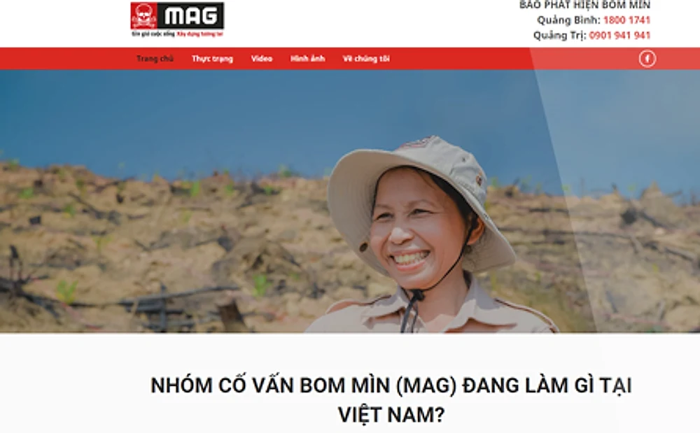 MAG website by ExtraDigital