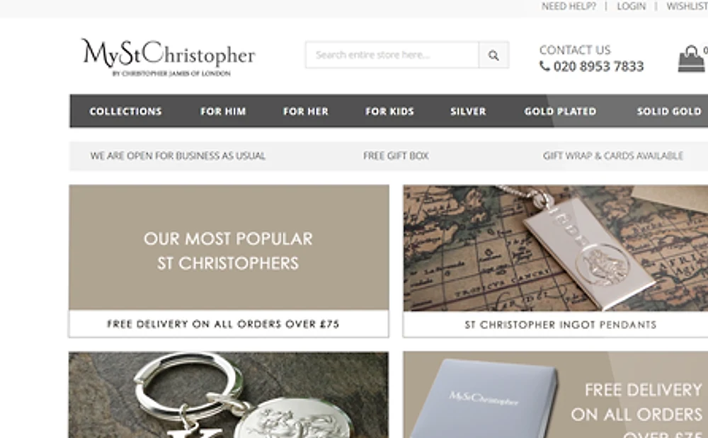 My St Christopher website by ExtraDigital