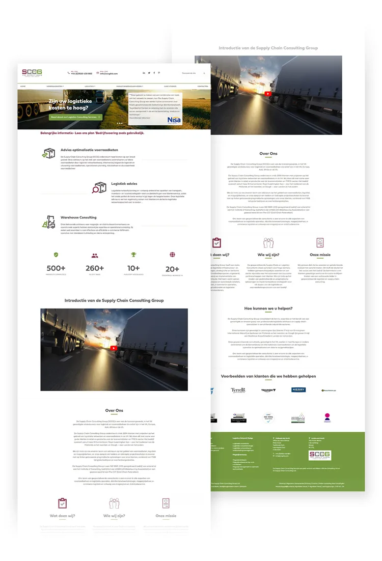 SCCG in Dutch home page
