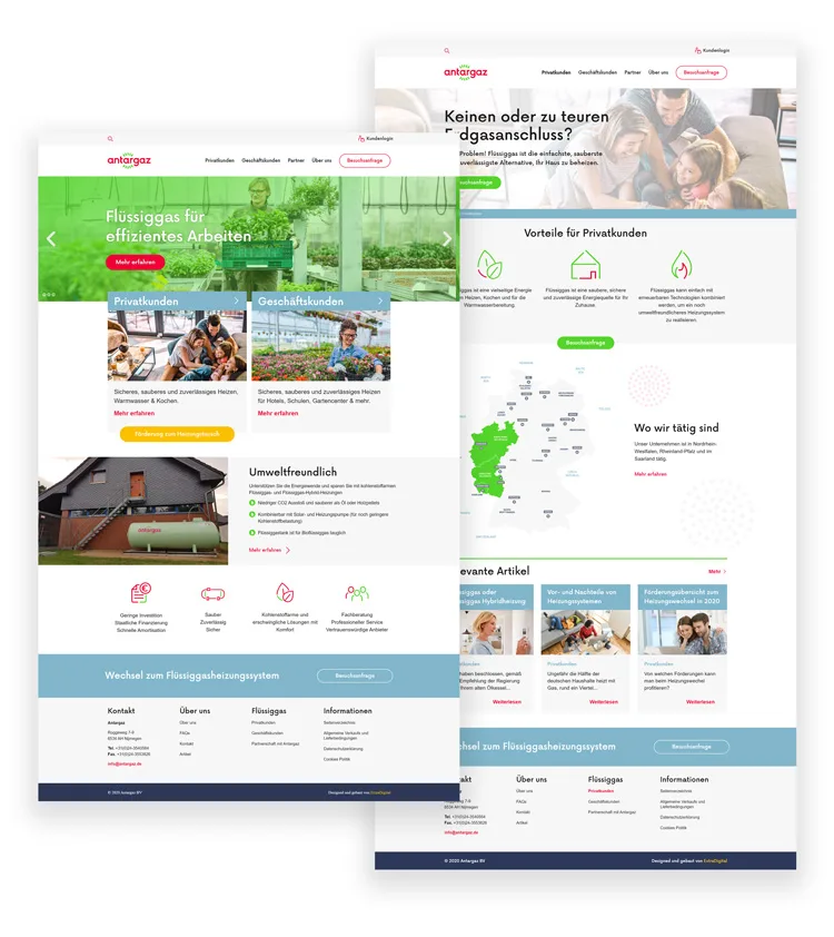 UGI German website, full length