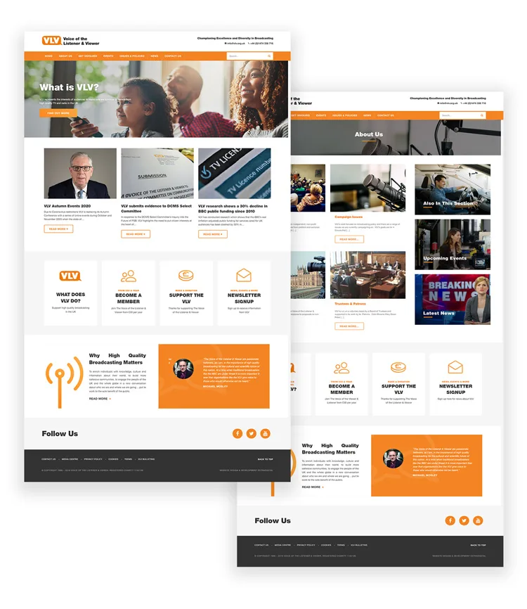 Voice of the Listener & Viewer website, full length