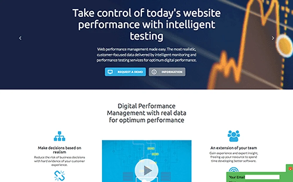 Scivisum website on desktop