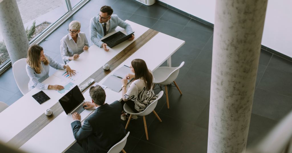 Person managing Google Ads campaign on laptop